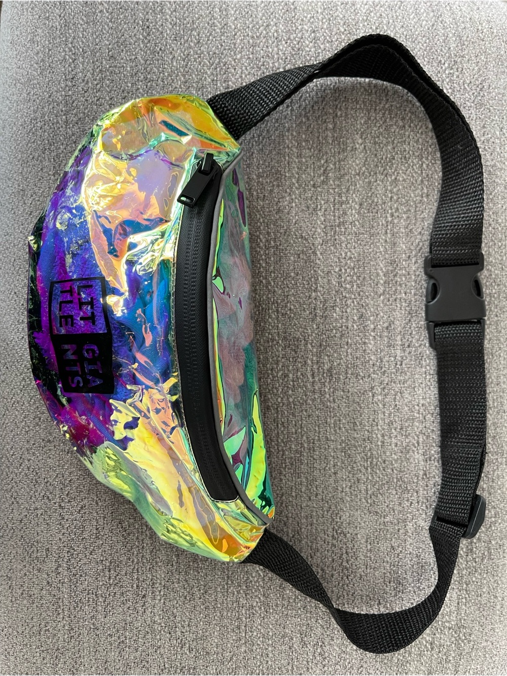Kids Iridescent Holographic Fanny Pack - Multi